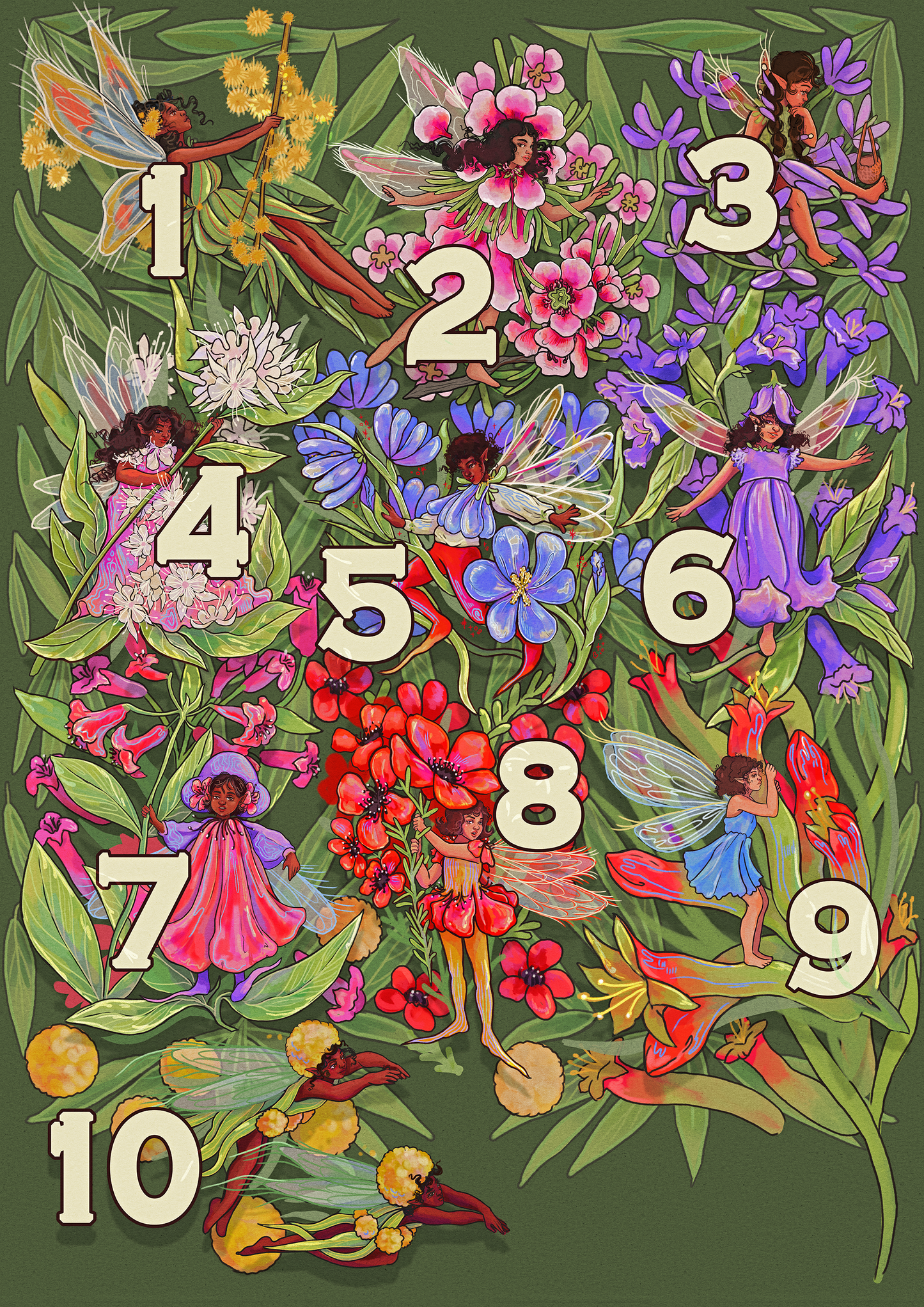 Count to 10 | Hahnemühle German Etching Print