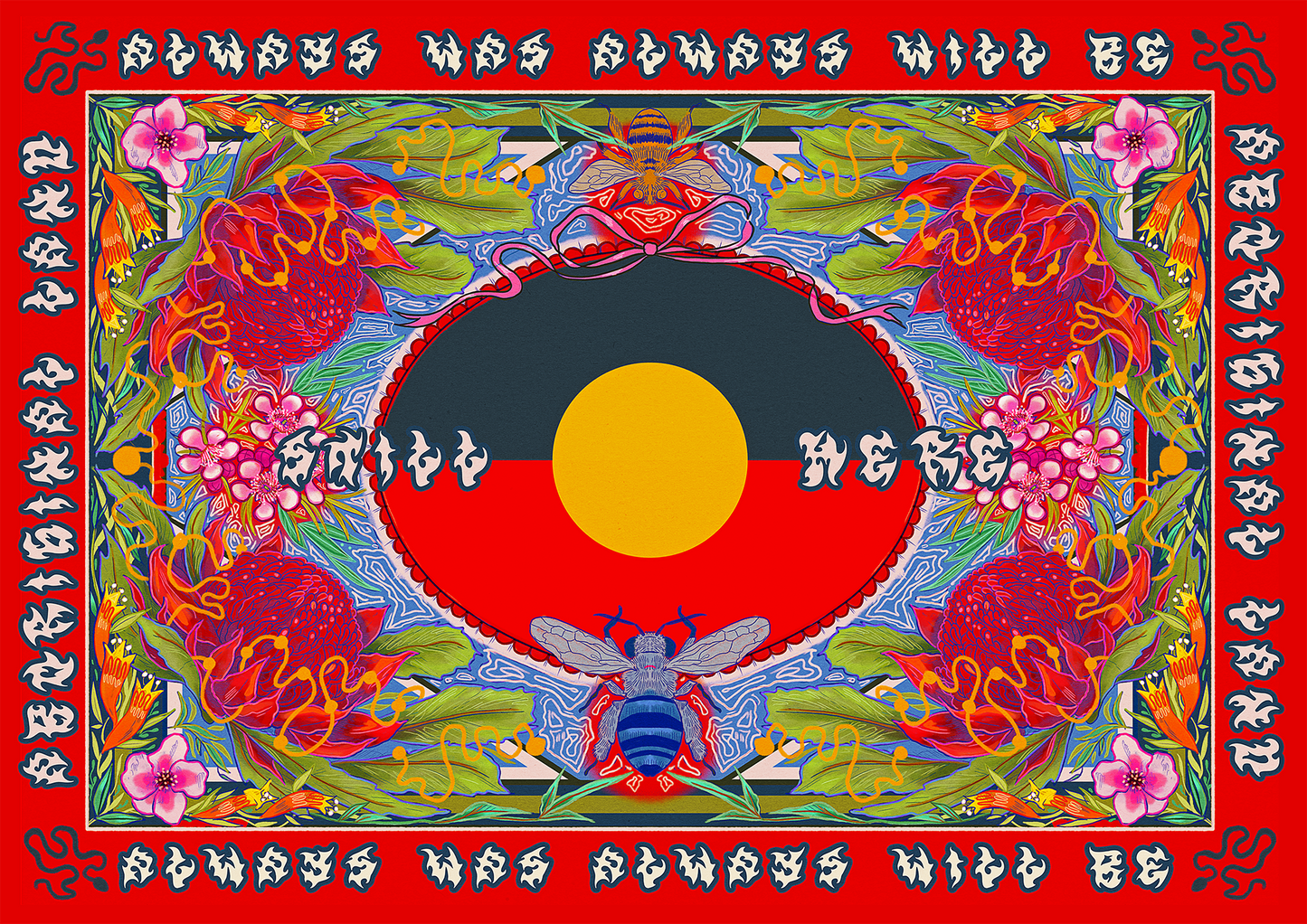 STILL HERE | Always was Hahnemühle German Etching Print