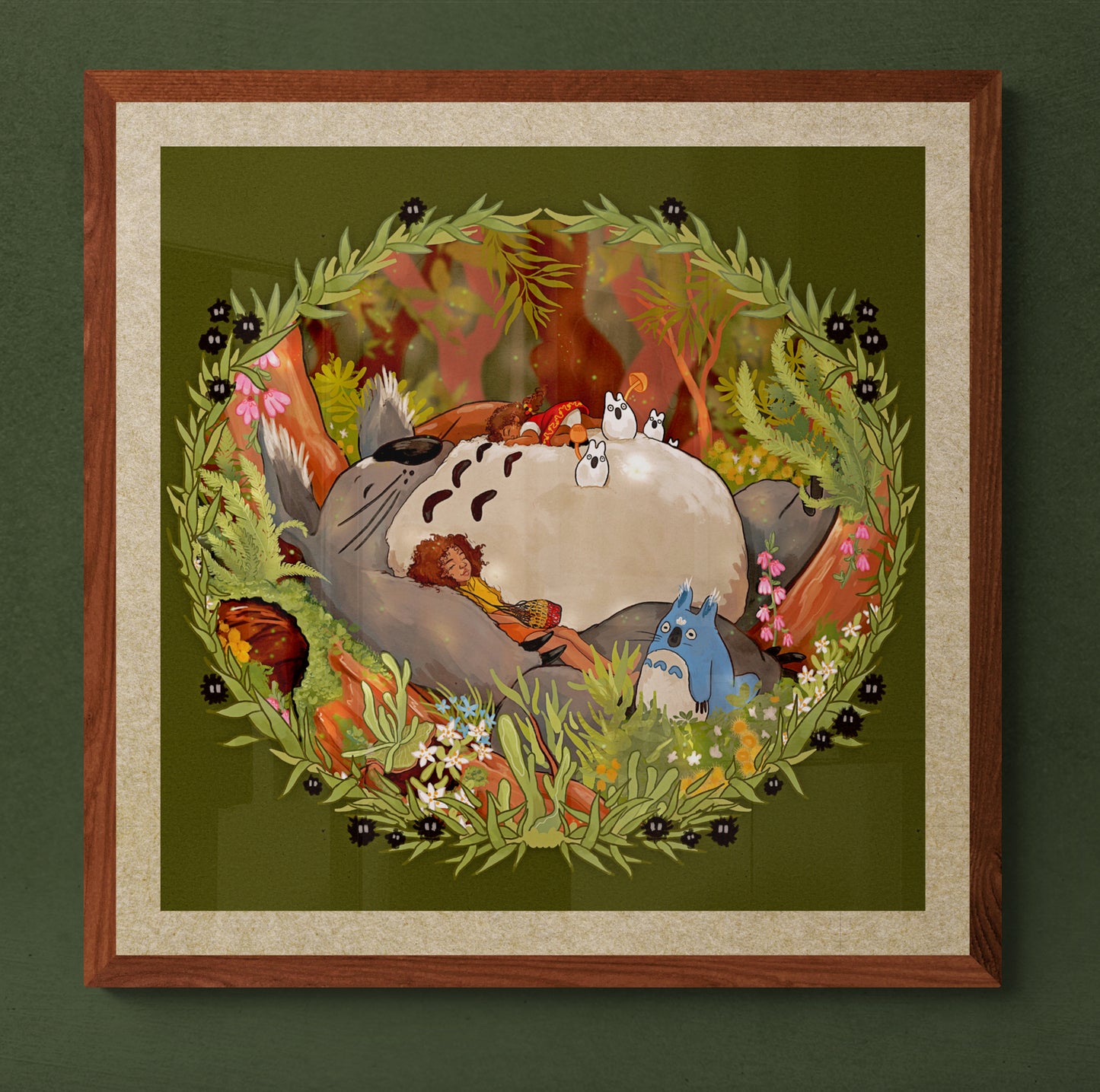 Sleeping Totoro | Hahnemühle Photo Rag Print