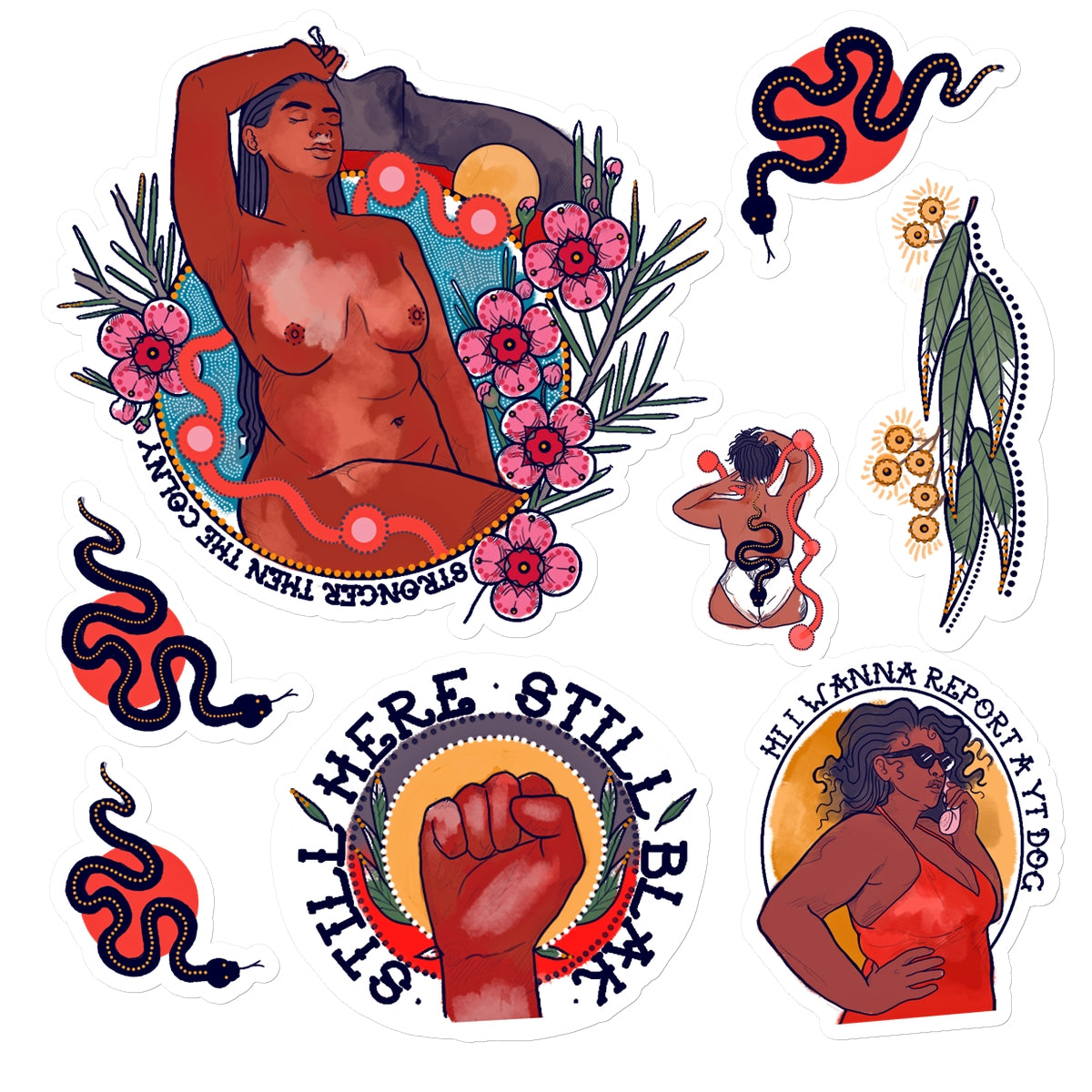 Blak Lub | Sticker Pack