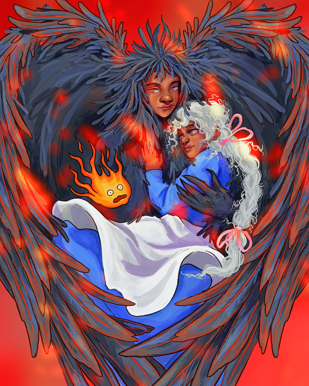 Howl's Moving Castle | Hahnemühle German Etching Print