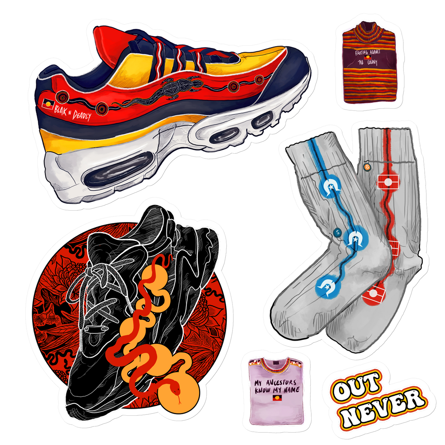 Out Now | Sticker Pack