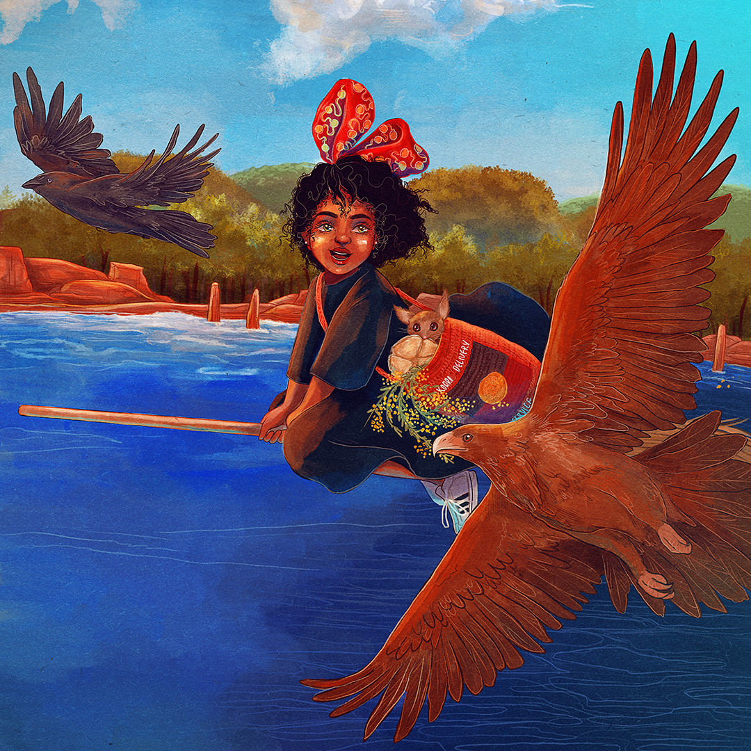 KOORI'S DEILVERY SERVICE | Hahnemühle German Etching Print