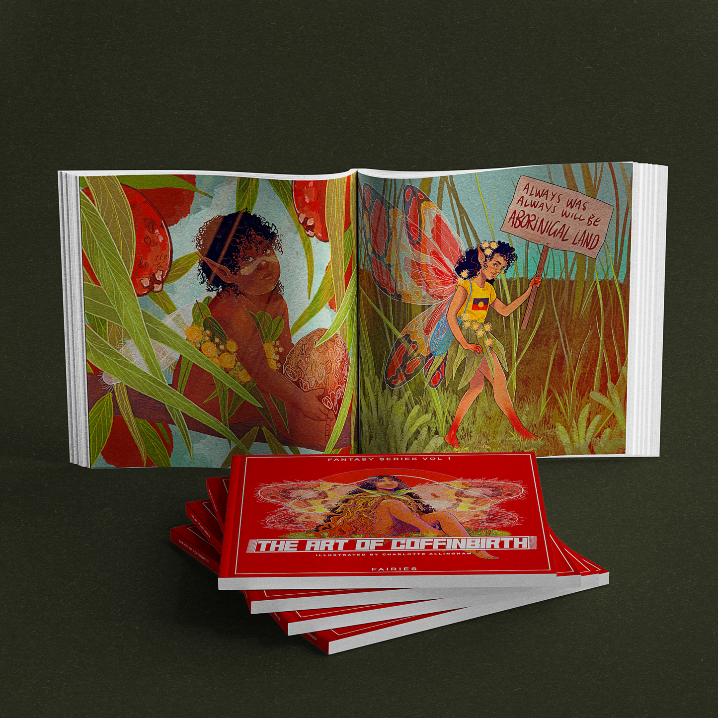 ART OF COFFINBIRTH | FARIES VOL 1 | SOFT COVER
