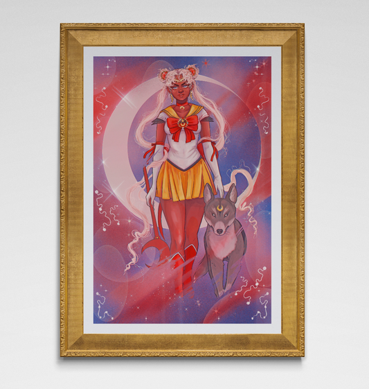 Sailor Moon |  Hahnemühle German Etching Print