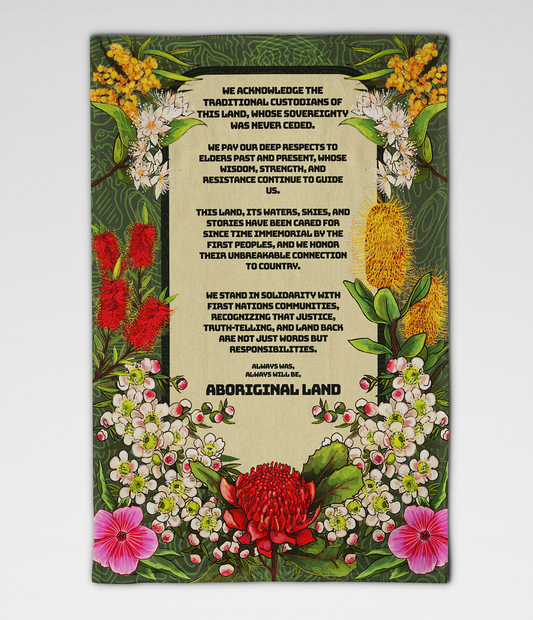 ACKNOWLEDGE | TEATOWEL