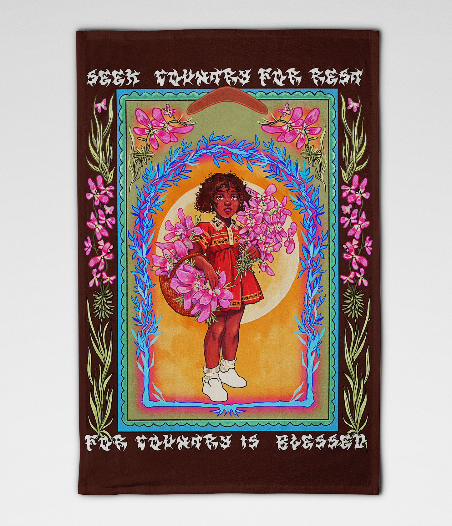 SEEK COUNTRY |  TEA TOWEL