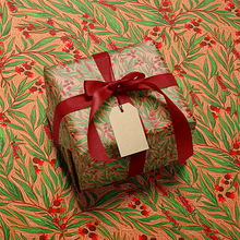 Load image into Gallery viewer, GUM LEAVES WRAPPING PAPER | CHRISTMAS
