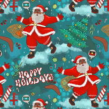 Load image into Gallery viewer, SANTA WRAPPING PAPER | CHRISTMAS
