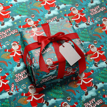 Load image into Gallery viewer, SANTA WRAPPING PAPER | CHRISTMAS
