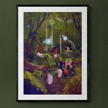 Load image into Gallery viewer, LEGEND OF ZELDA | A4 - A0 Hahnemühle German Etching Print
