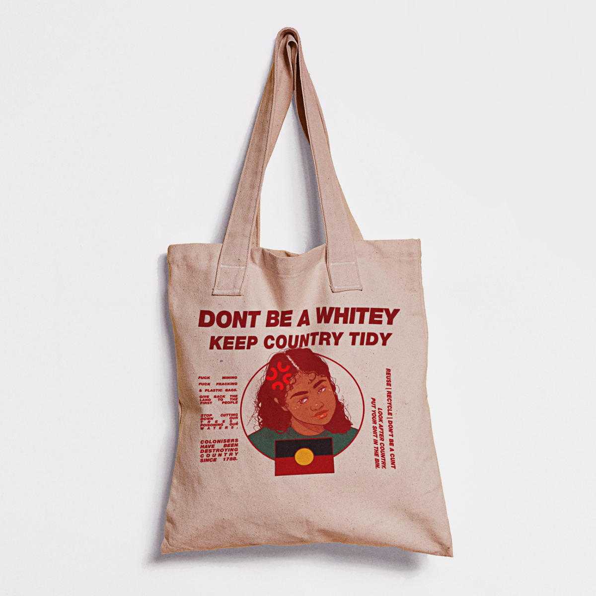 DONT BE A WHITEY | TOTE